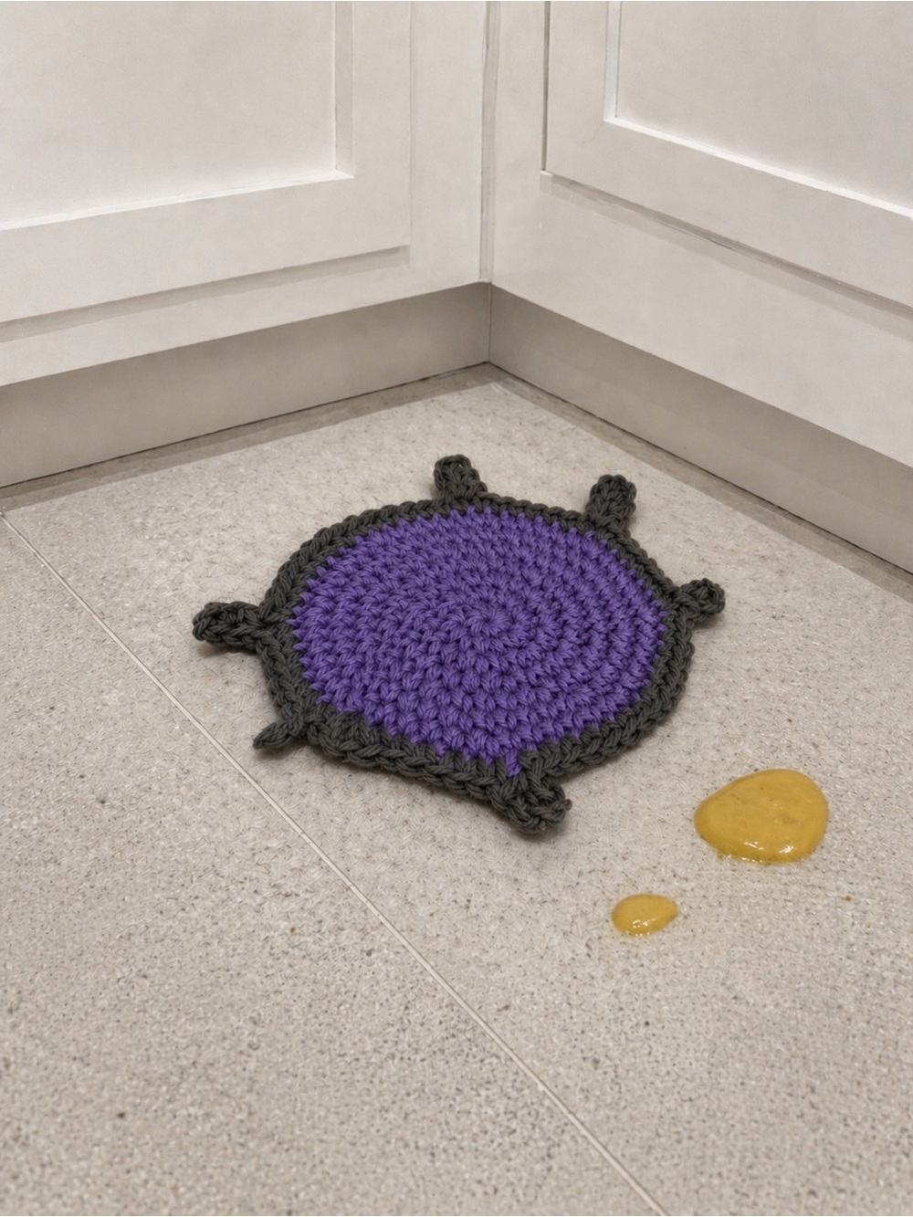 Floor Turtles 100% Cotton Set of 4